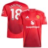 Camiseta de fútbol Manchester United Casemiro 18 Primera Equipación 2024-25 - Hombre